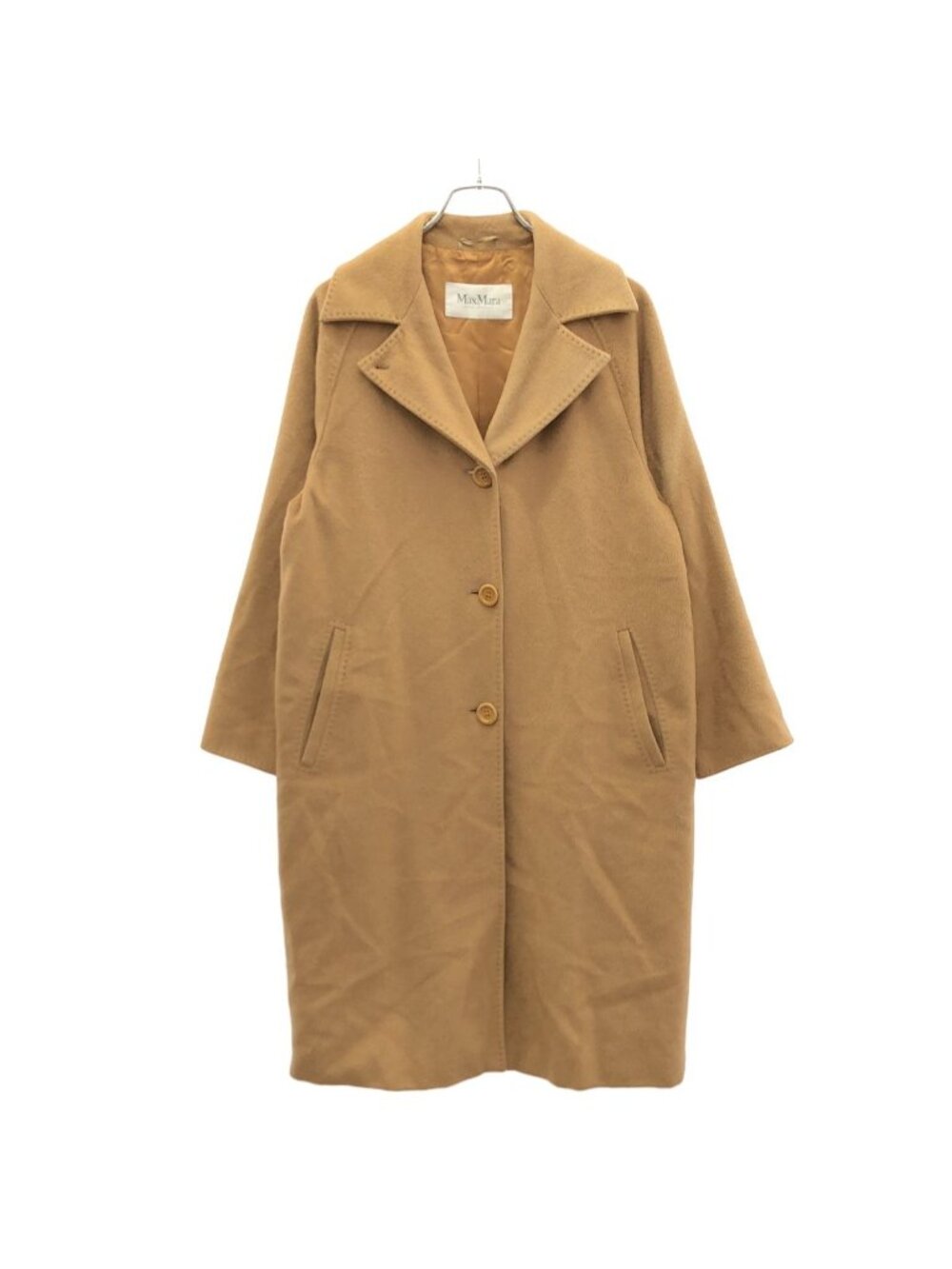 Max Mara Camel Coat Beige 38